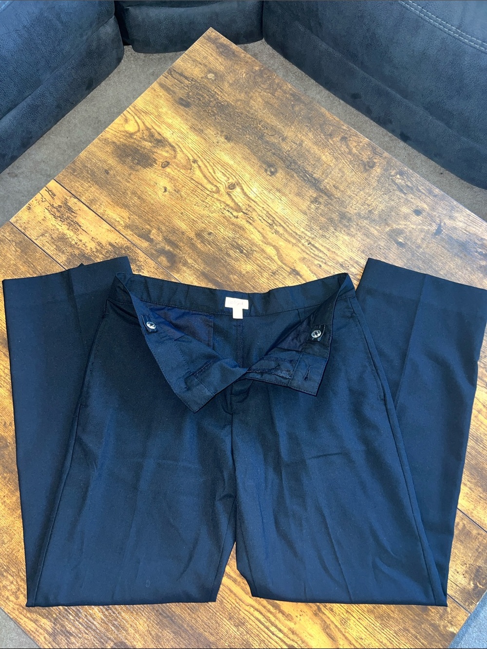 Cat & Jack Men's Black Dress Pants - Classic Straight Fit